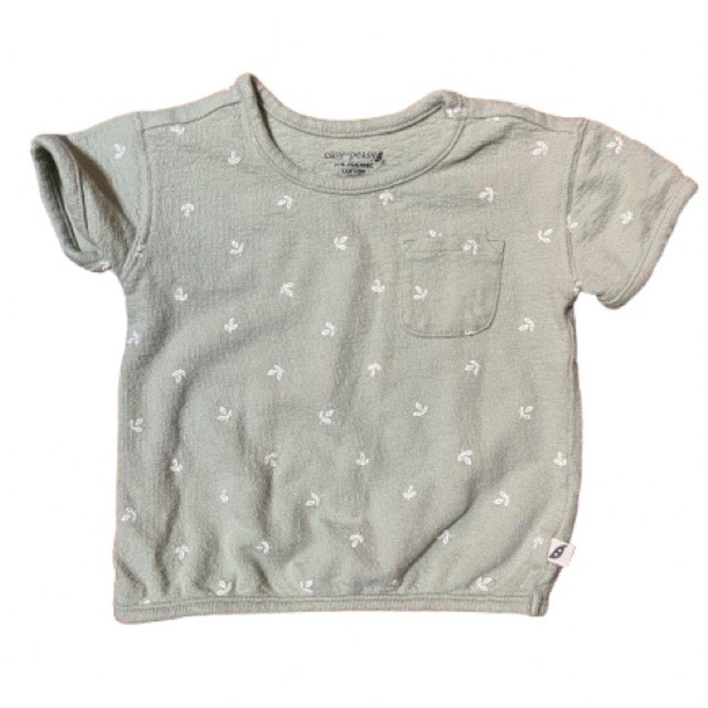 Easy Peasy Organic Cotton Kids Shirt Size 12 Months